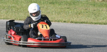 Piloto en la pista
