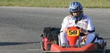 Piloto en la pista