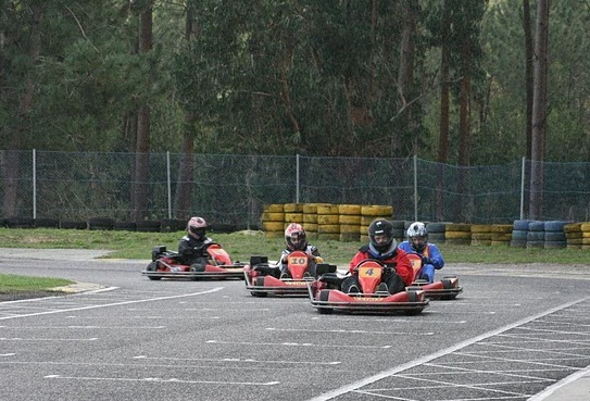 Pilotos en pista