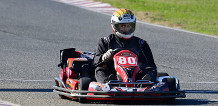Piloto en la pista