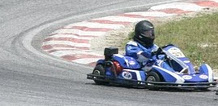 Piloto en la pista