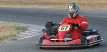 Piloto en la pista